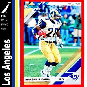 Los Angeles Rams (Marshall Faulk) - FTBL [19_MF1]